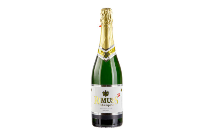 Der Rimuss Moscato heisst neu Rimuss Champion und wird in der Champagnerflasche angeboten. 1991