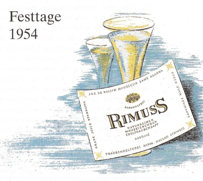 Entwicklung des ersten Rimuss 1954